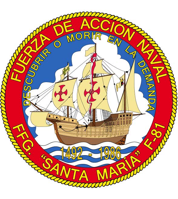 Emblema Fragata "Santa María" (F81)